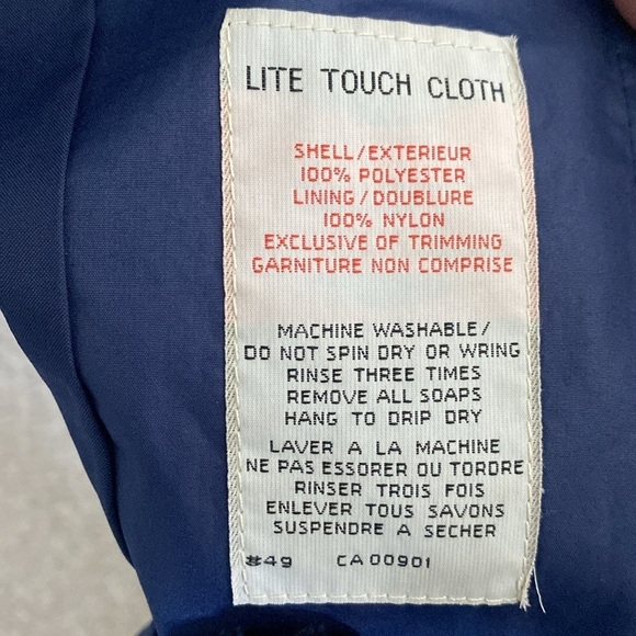 Vintage London Fog Maincoats Weatherwear Trench Coat, Size 14 M - Picture 7 of 9